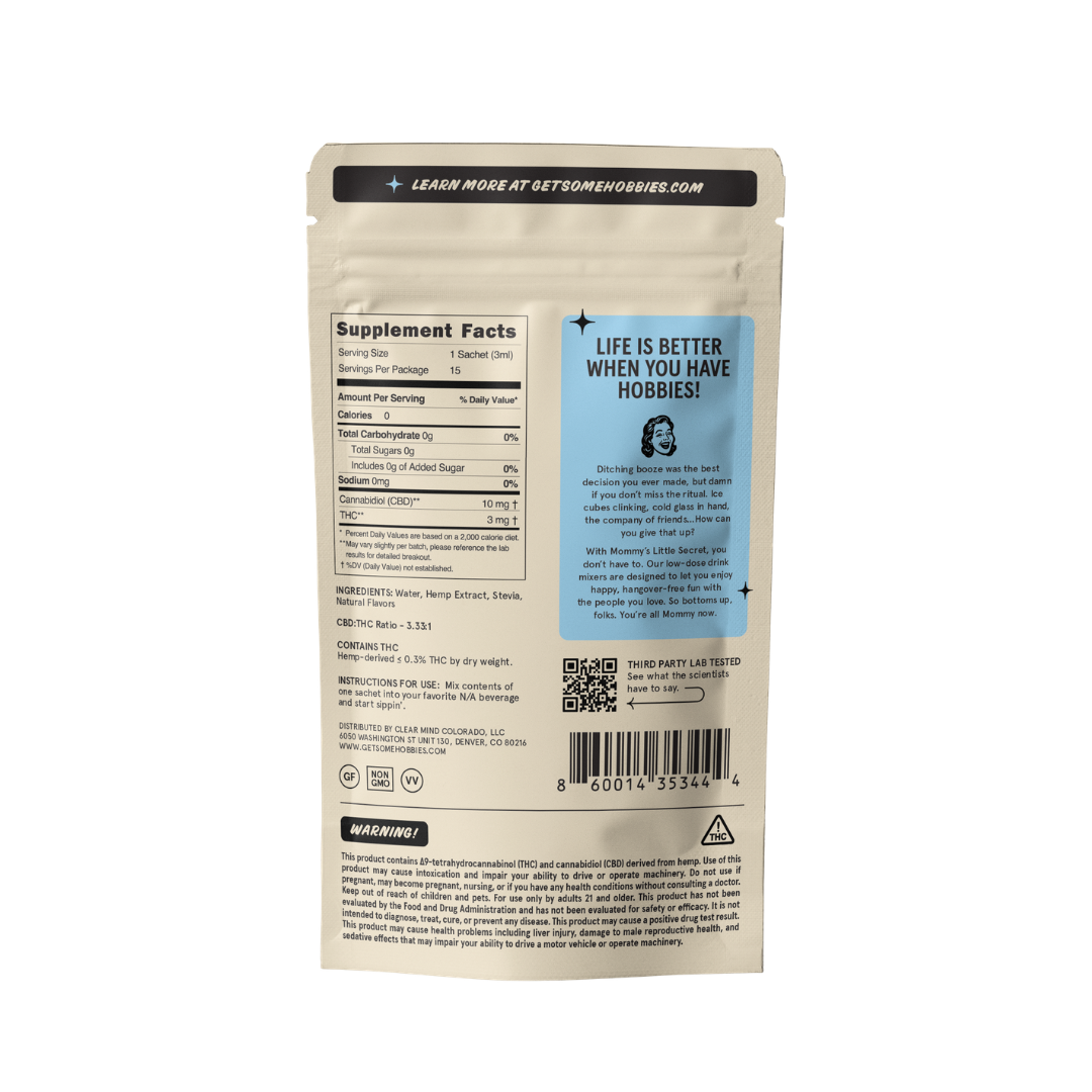 "MOMMY'S LITTLE SECRET" DRINK SNAPS (15ct.)
